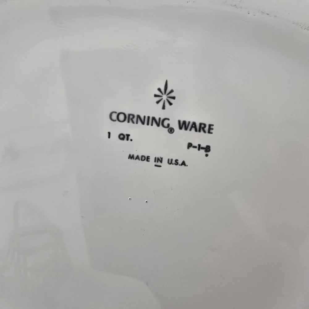Corningware 1 Qt Blue Cornflower Dish No Lid